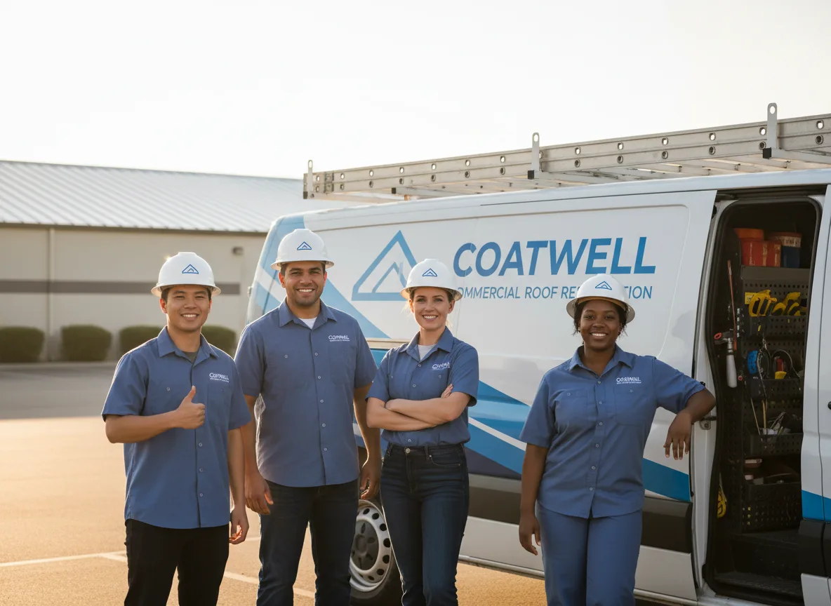 Commercial roof coating company in Marietta, IL